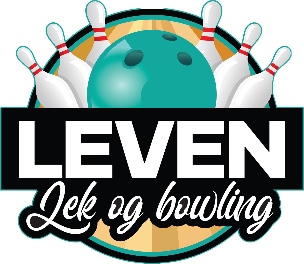 Leven Lek og Bowling logo